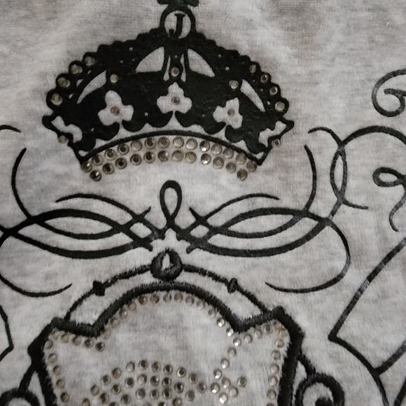 Vintage Juicy Couture track jacket with puffed shoulders. Silver lining . Large - Picture 7 of 9